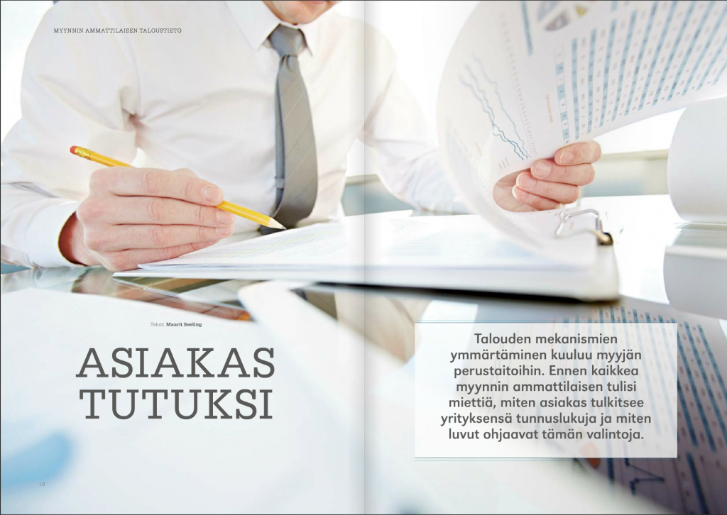 Artikel von Paul Viio in Myynti & Markkinointi 5/2015, Teil 1